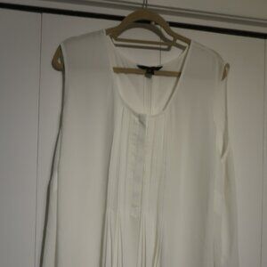 Investments Sleeveless White Shirt